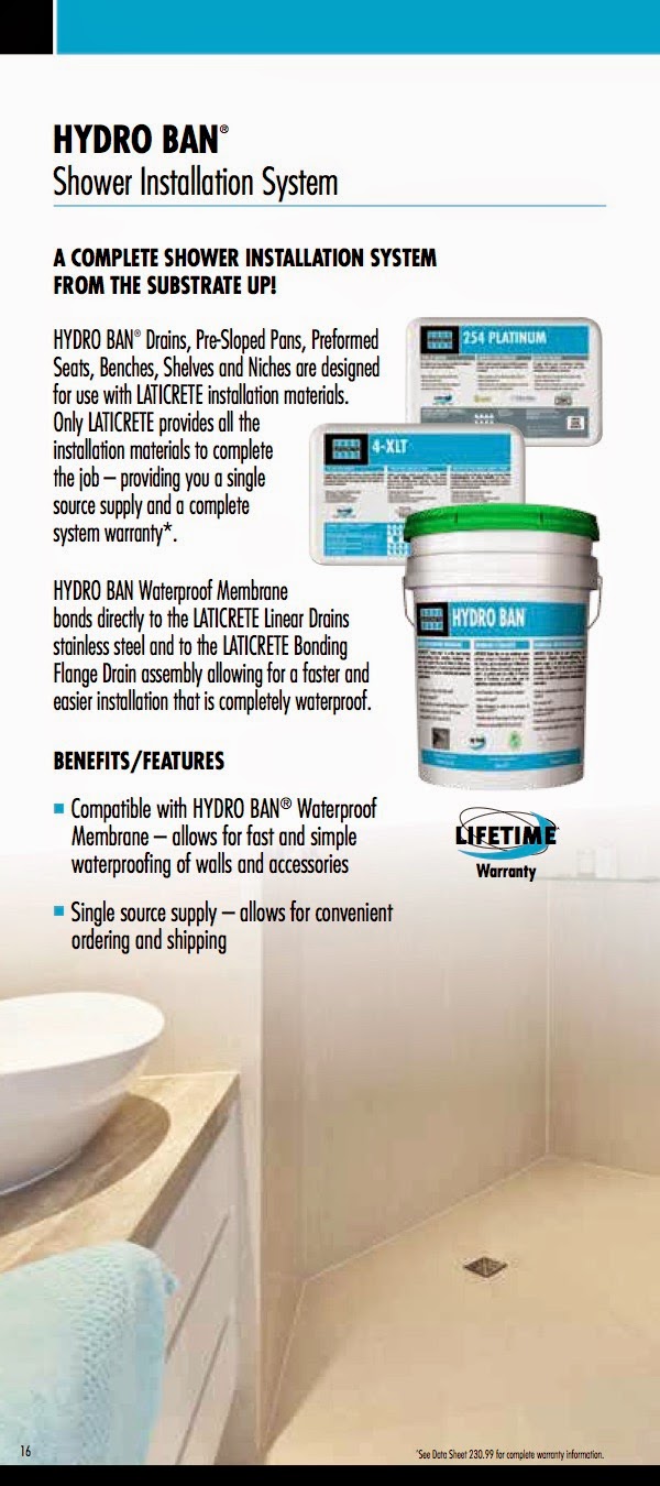 Laticrete Conversations A Total System Approach to Shower Systems