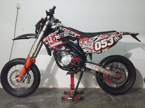 Modifikasi Supermoto kumpulan foto modifikasi vixion supermoto keren simpel Modifikasi Supermoto kumpulan foto modifikasi vixion supermoto keren simpel