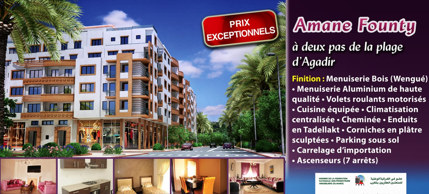 Immobilier à Agadir