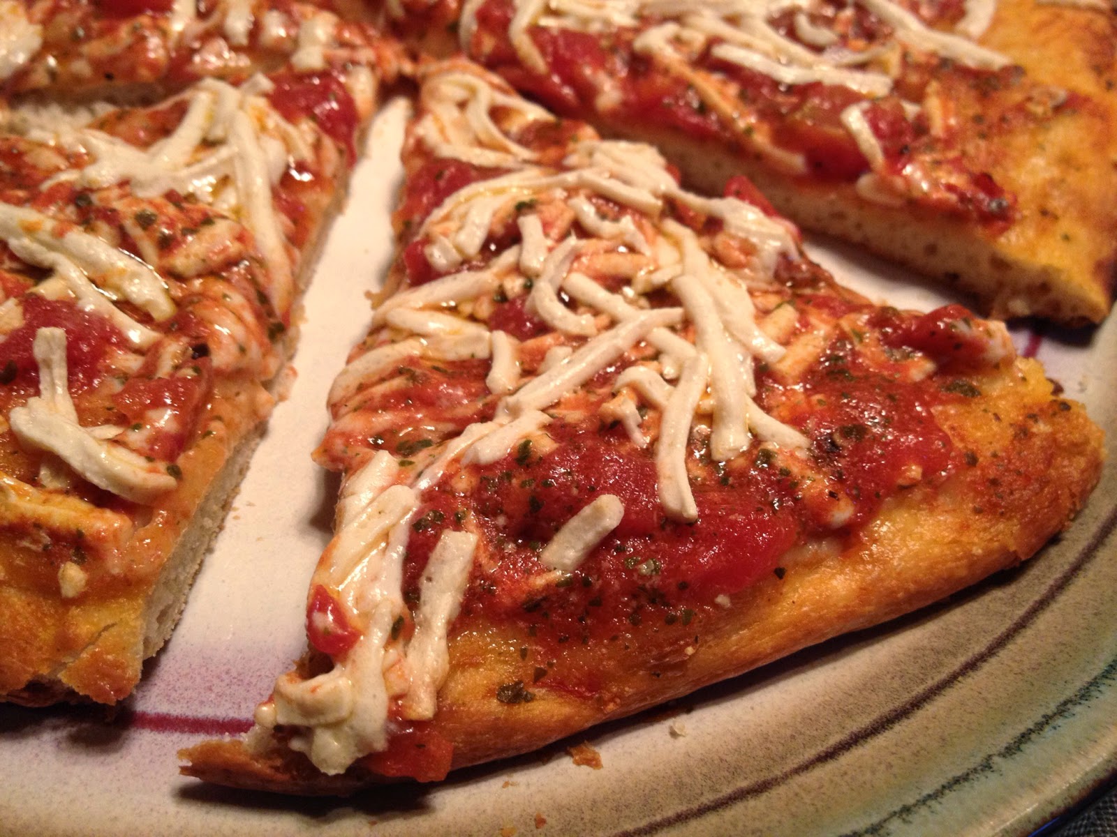 A (soy) Bean Amy's Vegan Margherita Pizza