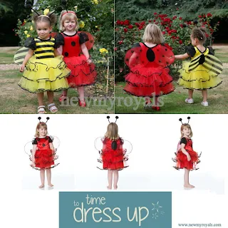 Princess Leonore style Time to Dress Up Children's Ladybird Dress