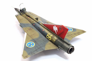 J35F Draken - Hasegawa - 1:48 scale - Finished!