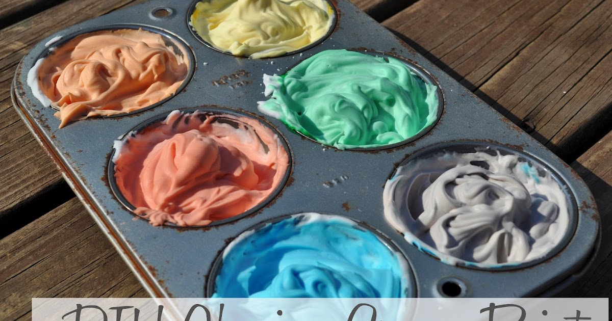 jessicaNdesigns DIY Shaving Cream Paint & New Winners