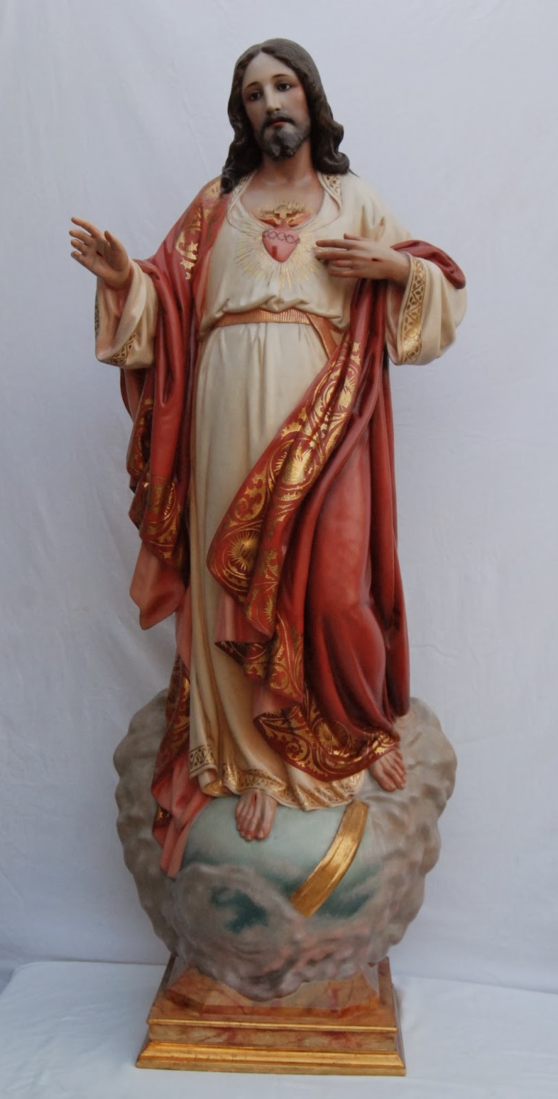 Pablo Corbalán Escultor/ Restaurador: Sagrado Corazón de Jesus