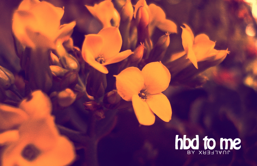 HBD TO ME!!! | JUALFERX