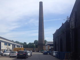 OCTAGONAL CHIMNEY TO FORMER STEAM FACTORY: