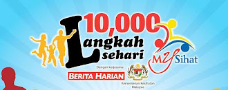 10,000 Laangkah Sehari Berita Harian