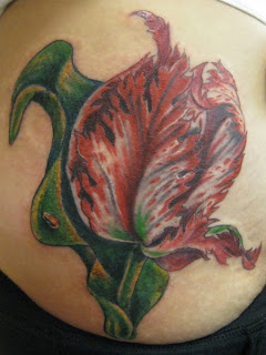 Flower Hip Tattoo Design Photo Gallery - Flower Hip Tattoo Ideas for Girls