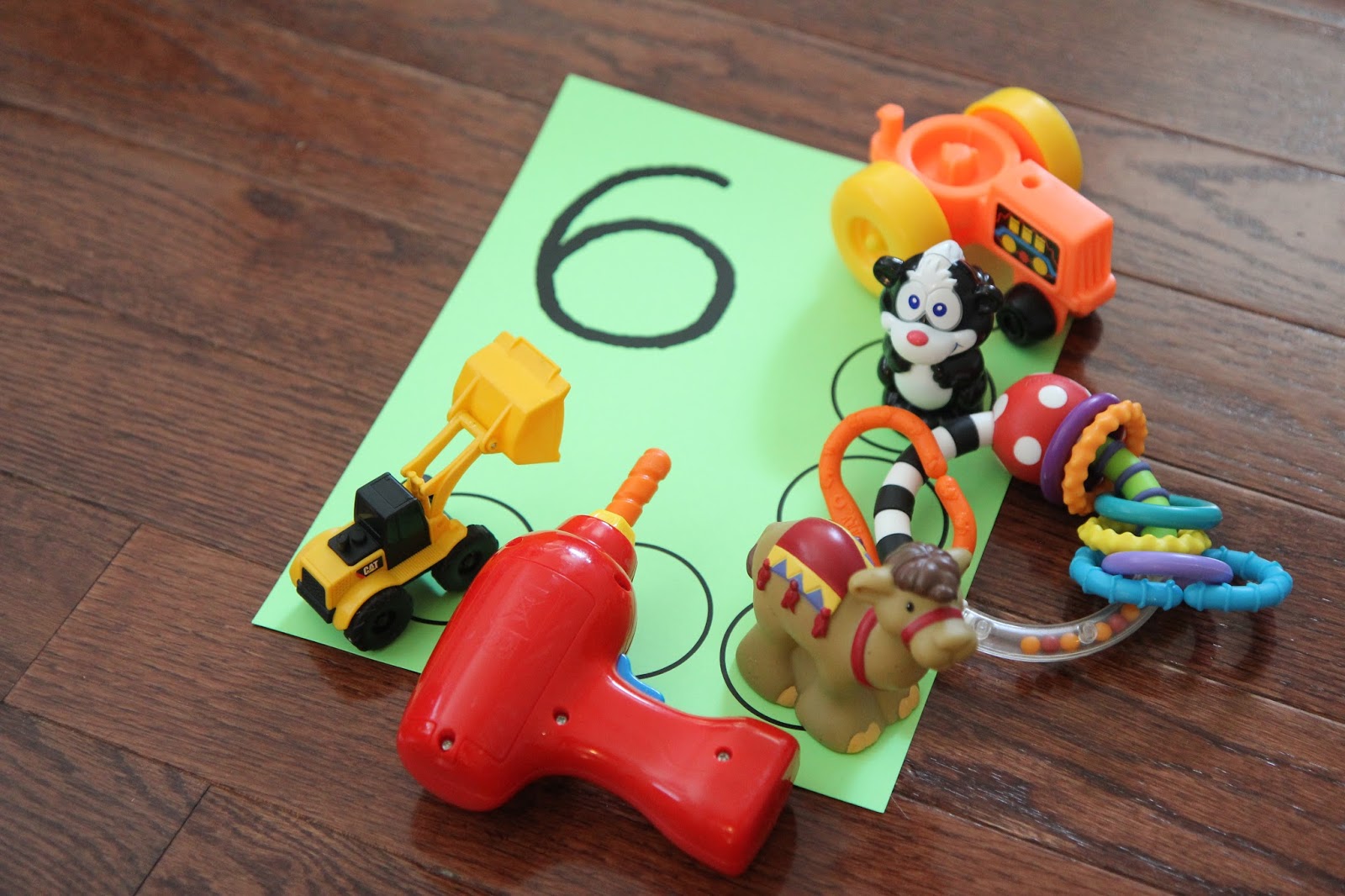 Toddler Approved! Number Toy Hunt for Preschoolers