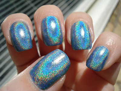Little Miss Nailpolish: Color Club Over the Moon - swatches and review