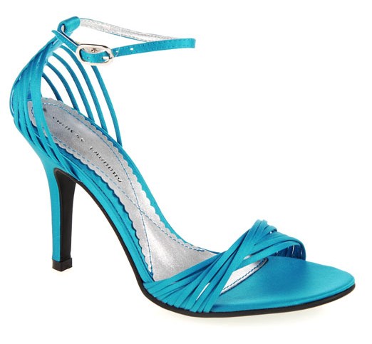 Amazing Deal of Teal Bridal Wedding Shoes