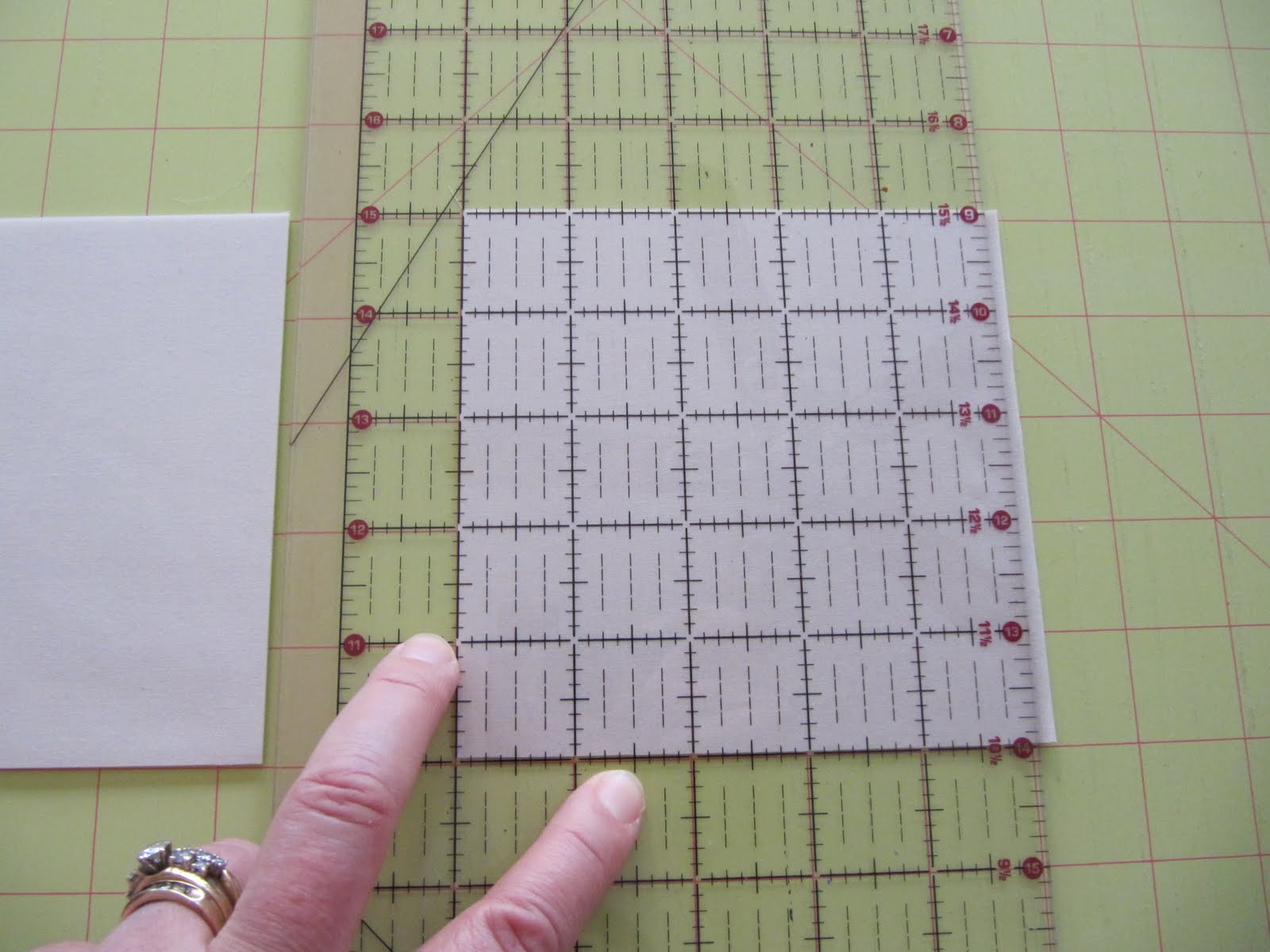 Sew Many Ways... How to Cut Fabric Squares with a Rotary Cutter...