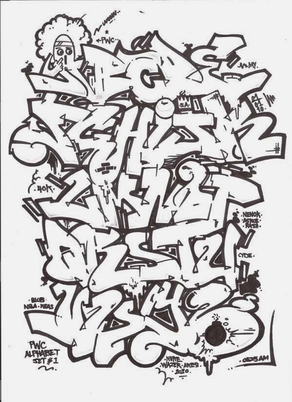 Coole Letters Graffiti Alphabet Alphabet Design Lettering