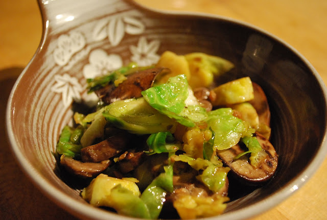 Kūlia cooks!: Brussels Sprout make-over: Asian Brusselsl Sprout and