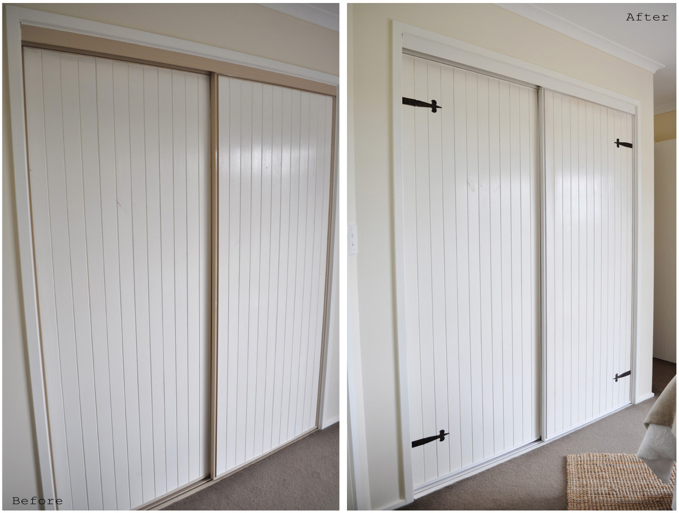 Home Decor Ideas Sliding Wardrobe Door Makeover An Update