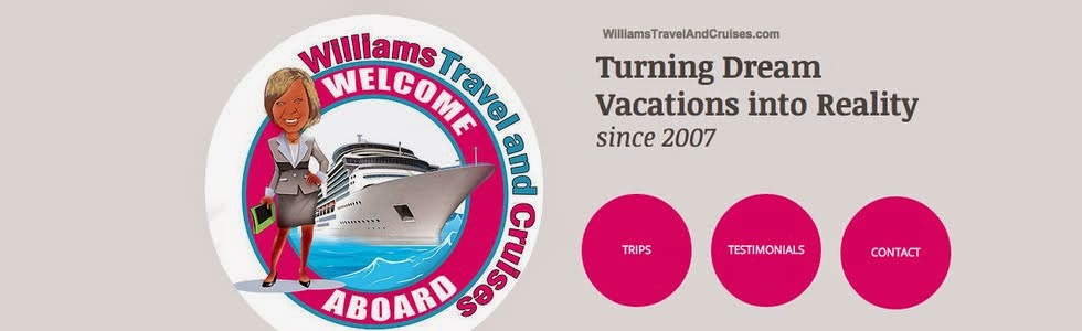 Williams Travel and Cruises blog | Dana Williams | Work at Home Travel Diva