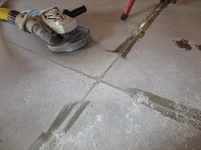 Legacy Industrial's Blog Site Fill joints in your garage concrete floor slab before epoxy coating.