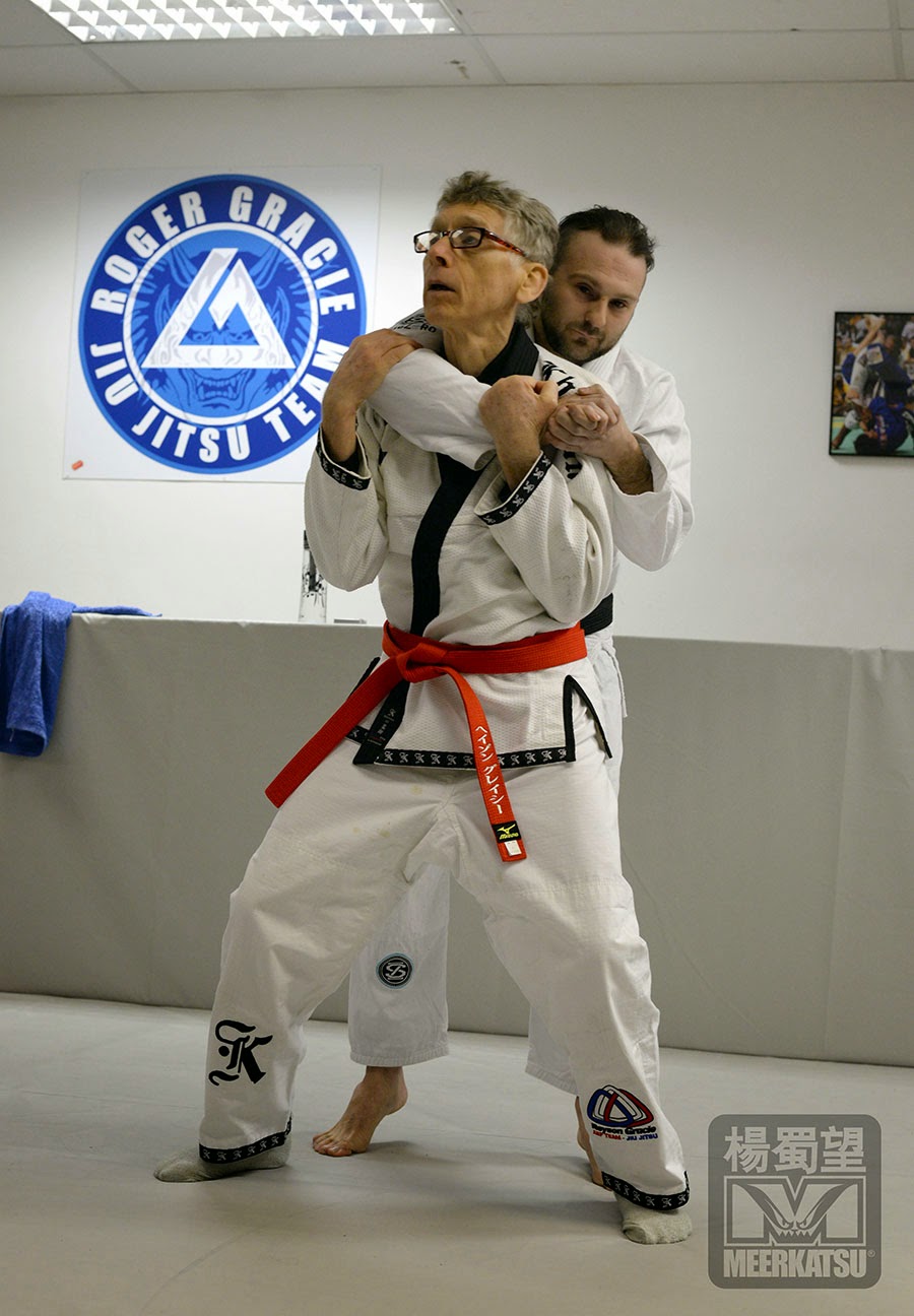 Seminar Reyson Gracie, red belt (9th degree black belt) Meerkatsu's
