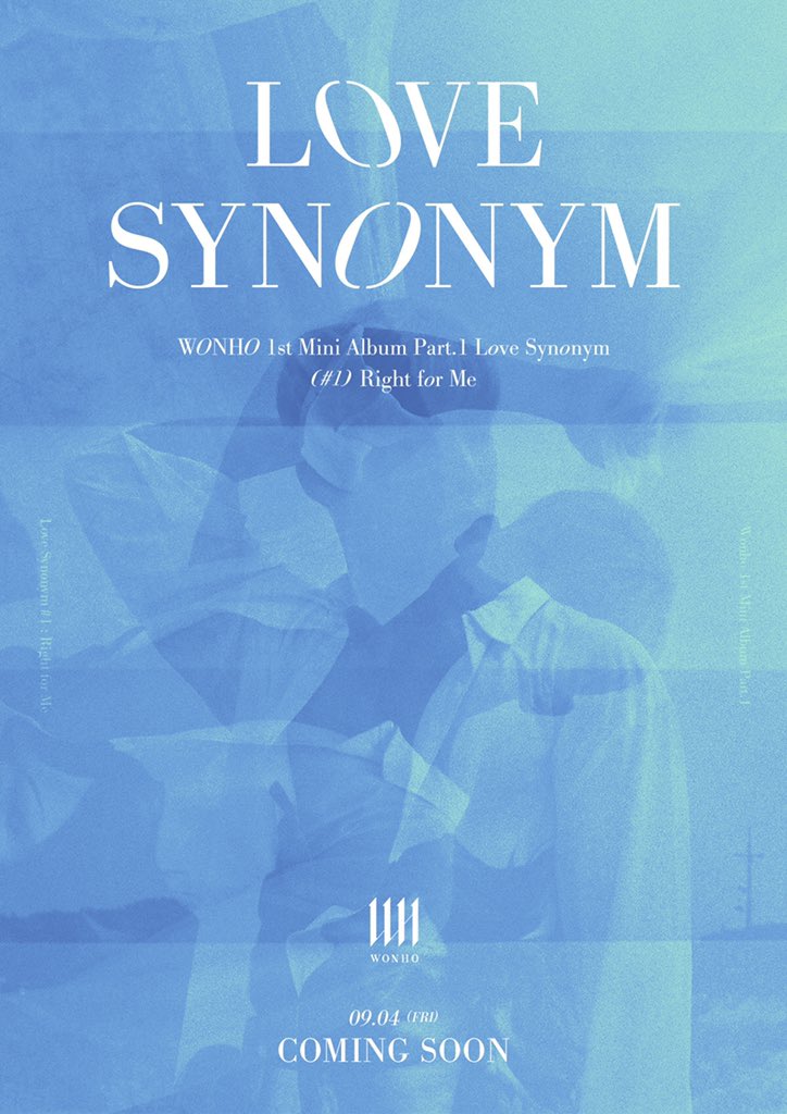 [Click & Order] Wonho - Love Synonym: Right For Me (1st Mini Album Part. 1)