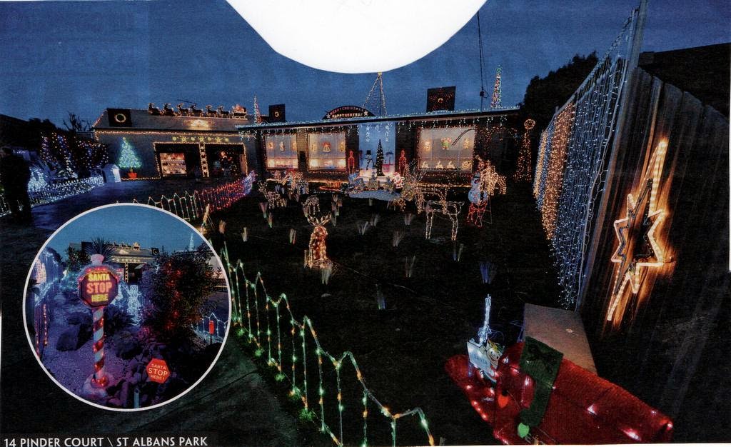 Geelong Visual Diary Christmas lights in Geelong