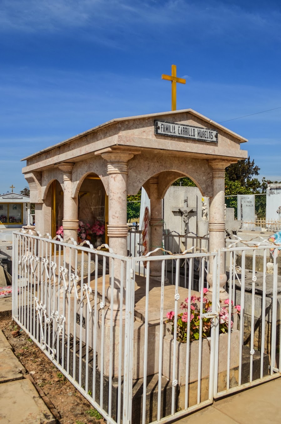 Cementerios de México Panteón de Mixtlán, Jalisco, México.