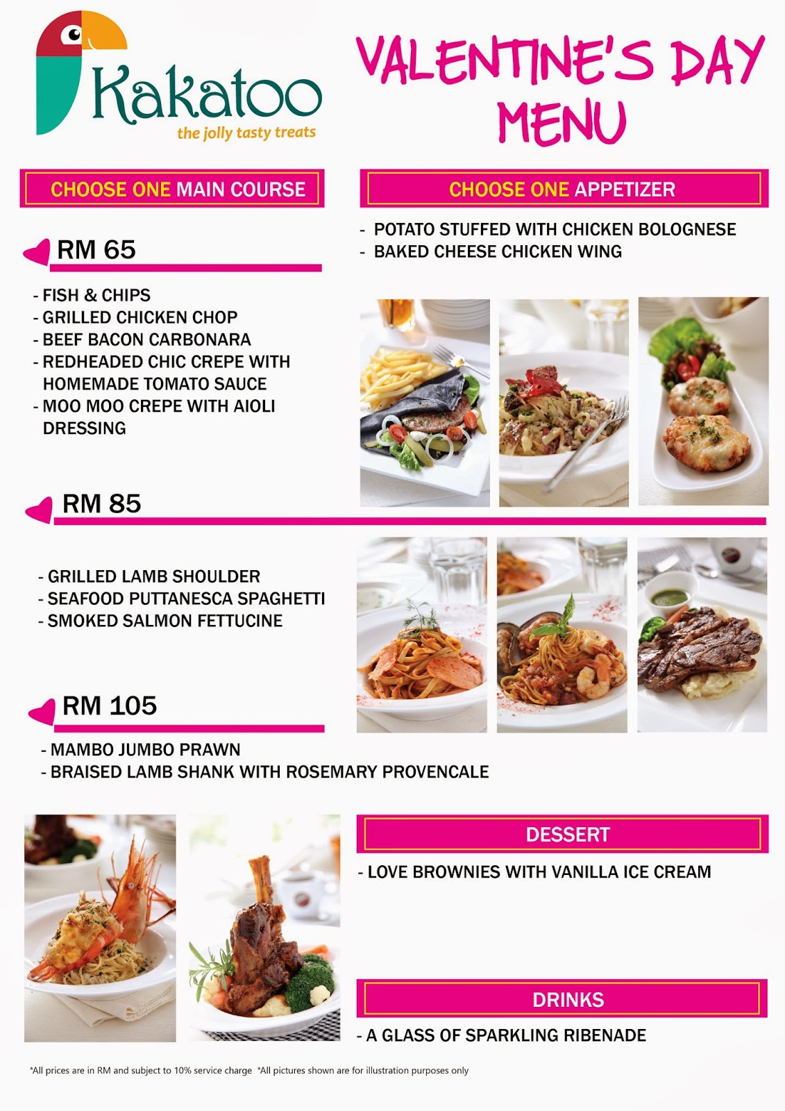 VALENTINE'S DAY MENU AT KAKATOO | Malaysian Foodie