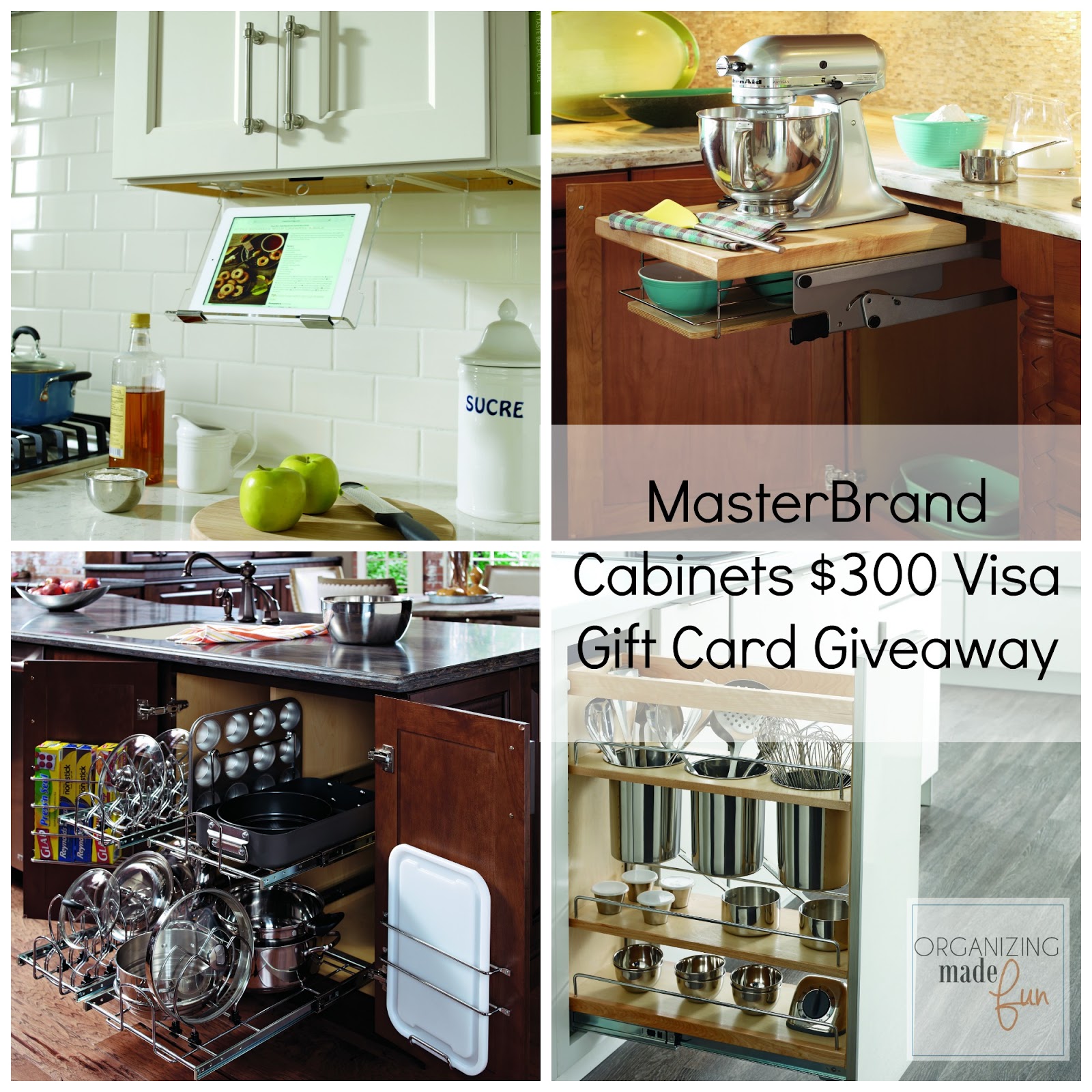 A Thanksgiving Kitchen Cupboard Confession + 300 Visa Card Giveaway