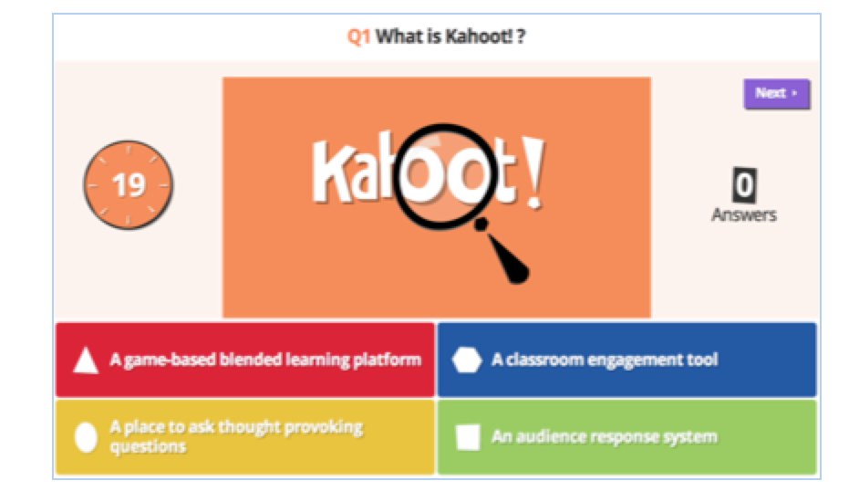 Using Multimedia in Biology Kahoot