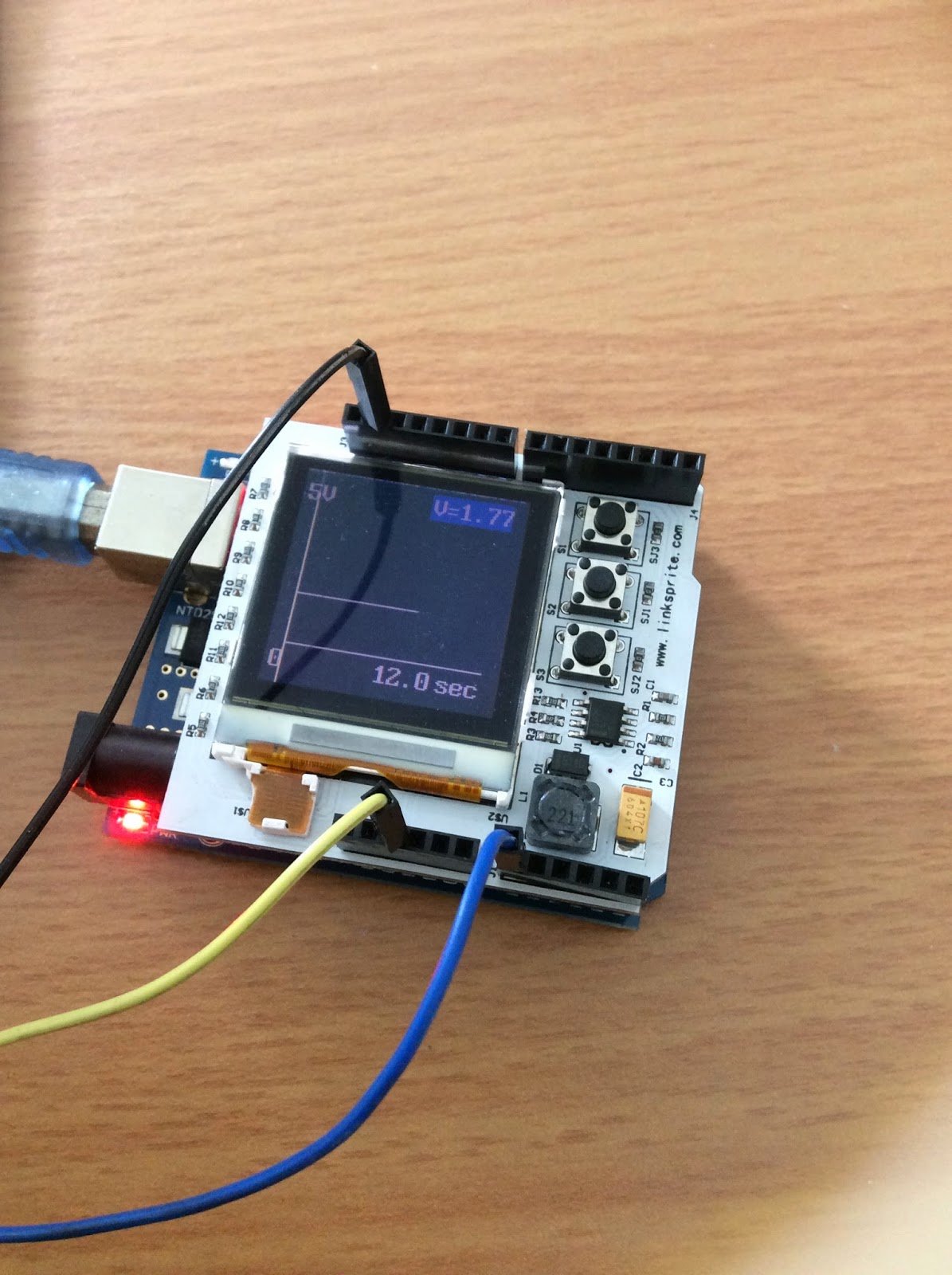 Project oscilloscope arduino รับทำโปรเจค ทำ Hardware เขียนโปรแกรม