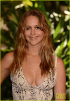 hollywood, hot sexy acress Jennifer, Lawrence, cleavage show, hunger, game, cast