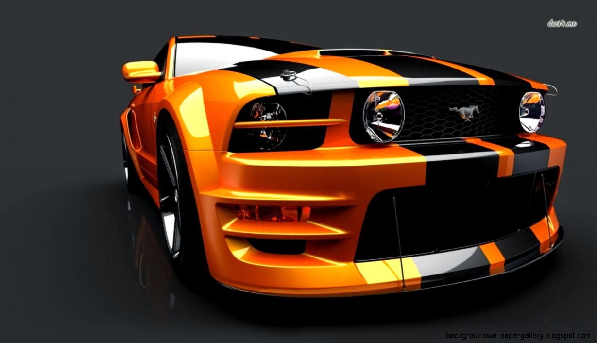 Wallpaper 3D Cars Ford Mustang