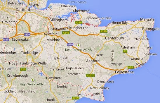 Kent County Council Boundary Map British Bus Bugle: Council Check: Kent County Council