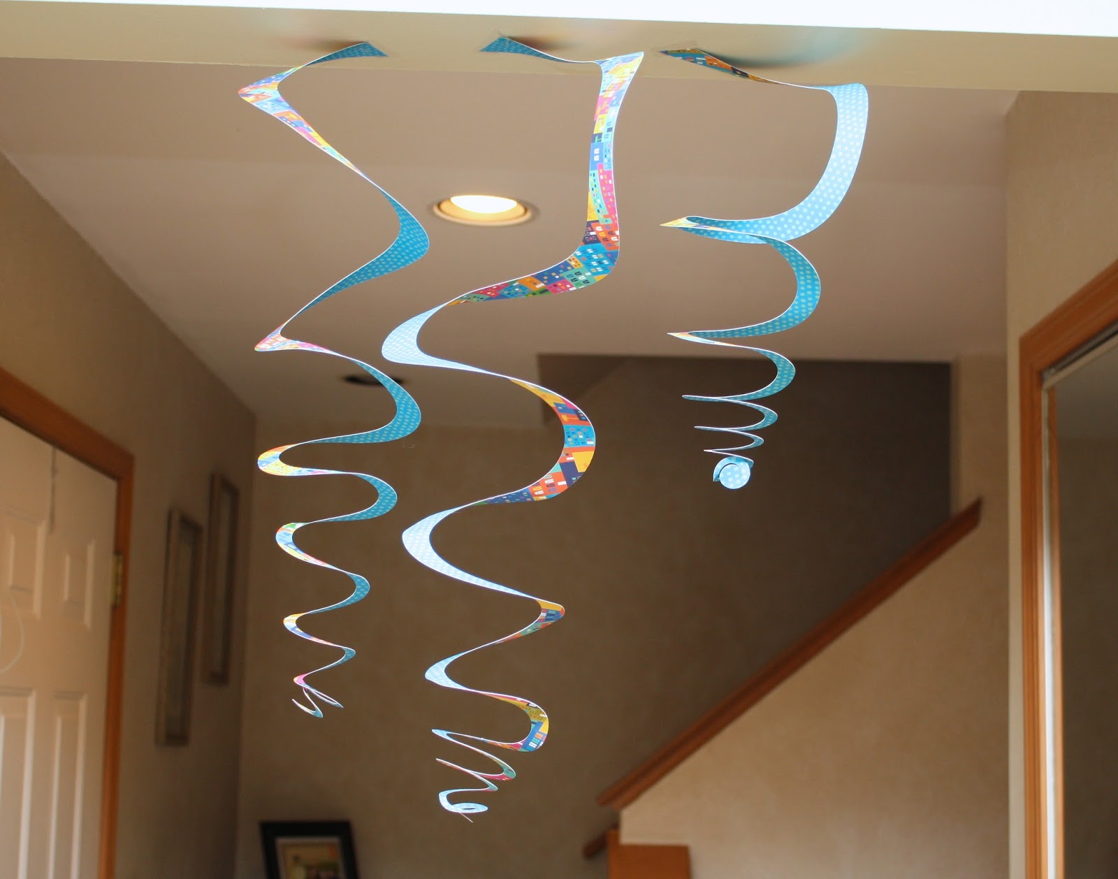 Spiral Party Streamers! Bits of Paper
