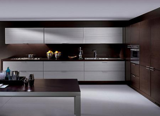 Kitchen Home Design: Decoración cocinas color gris