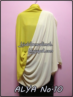 shawl chiffon dwi colour