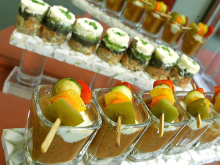 Your Champagne Wishes Events Llc Food Station At Your Wedding