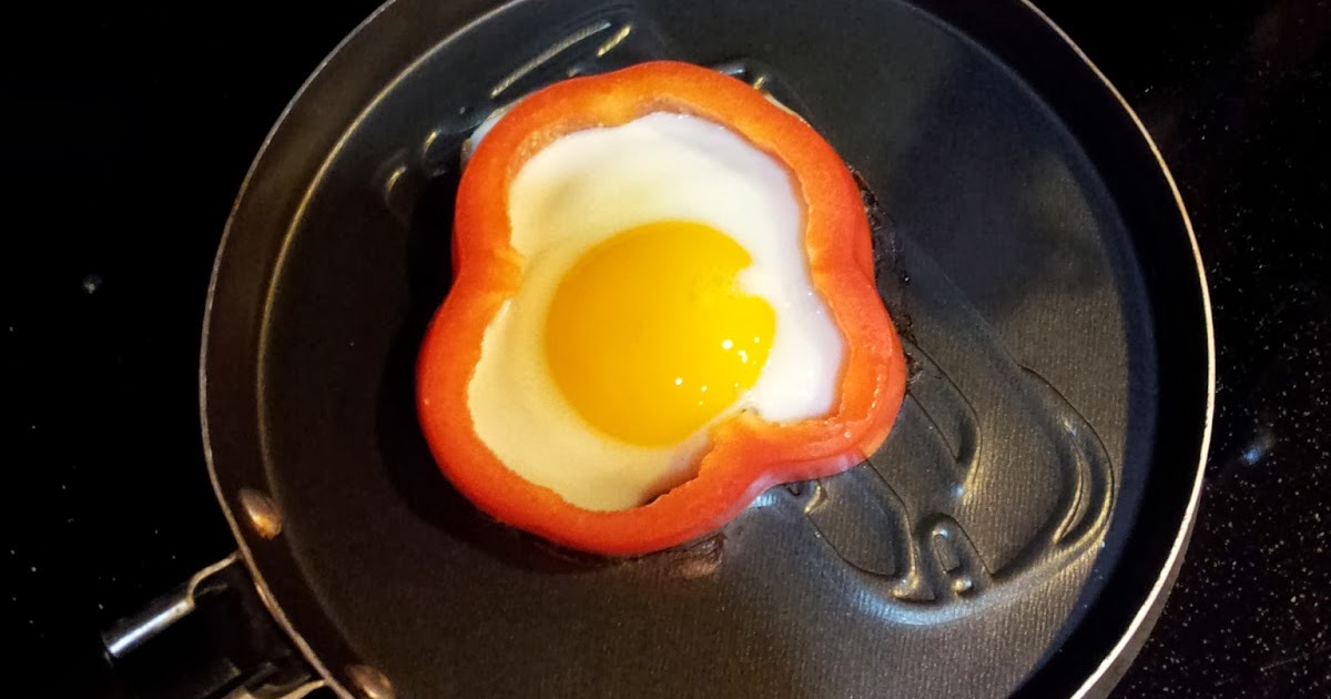 The Recipe Report Egg in a Red Pepper