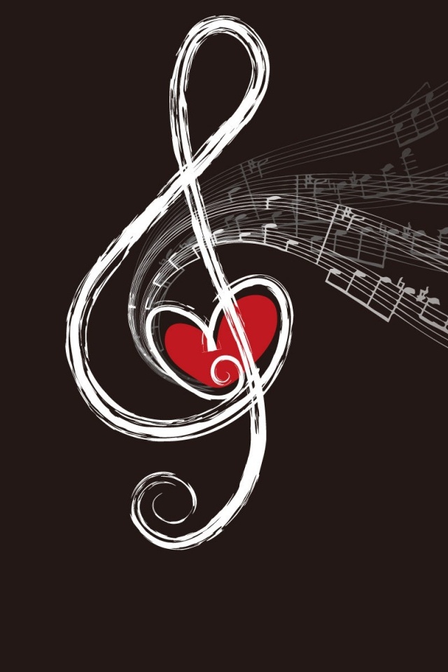 music note love