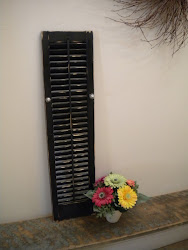 9" x 36" black shutter...SOLD