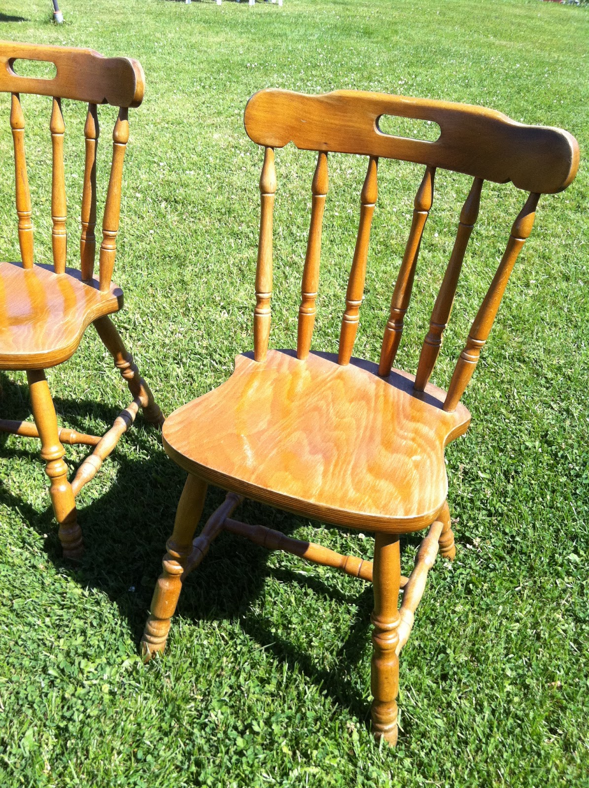 cotton feet and woolen ears Upcycled Kitchen Chairs