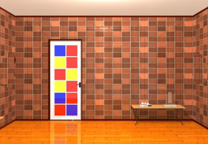Escape from the Room with a Colorful Door