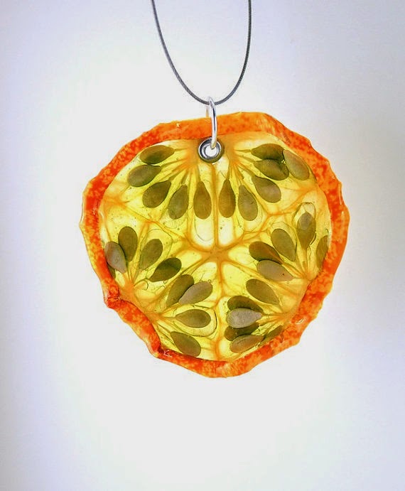 Suze likes, loves, finds and dreams Real Fruit Jewelry is Etsy Seller