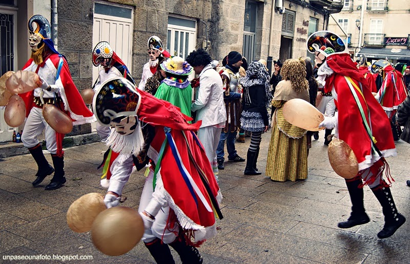 Un paseo,una foto Entroido de Xinzo de Limia AS PANTALLAS (Ourense)
