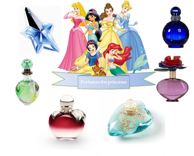 PERFUMES E PRINCESAS DISNEY