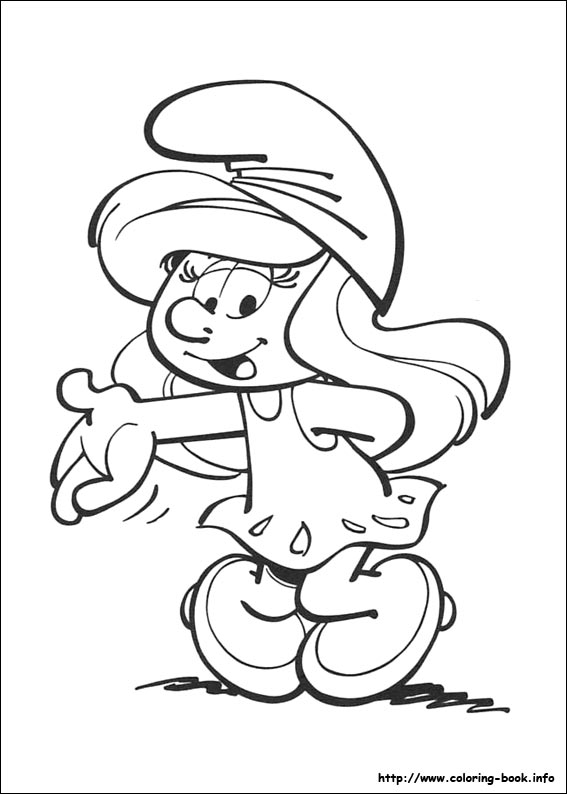 transmissionpress 12 Smurf Coloring Pages