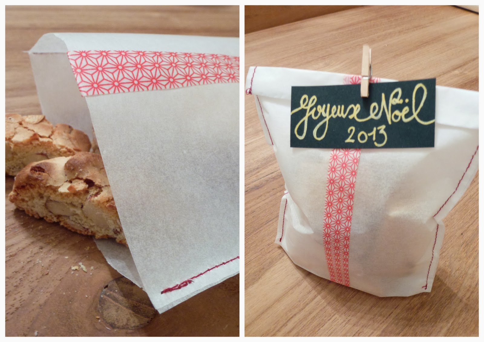 L'atelier du Lapin Masqué DIY Noël De jolis sachets de gâteaux