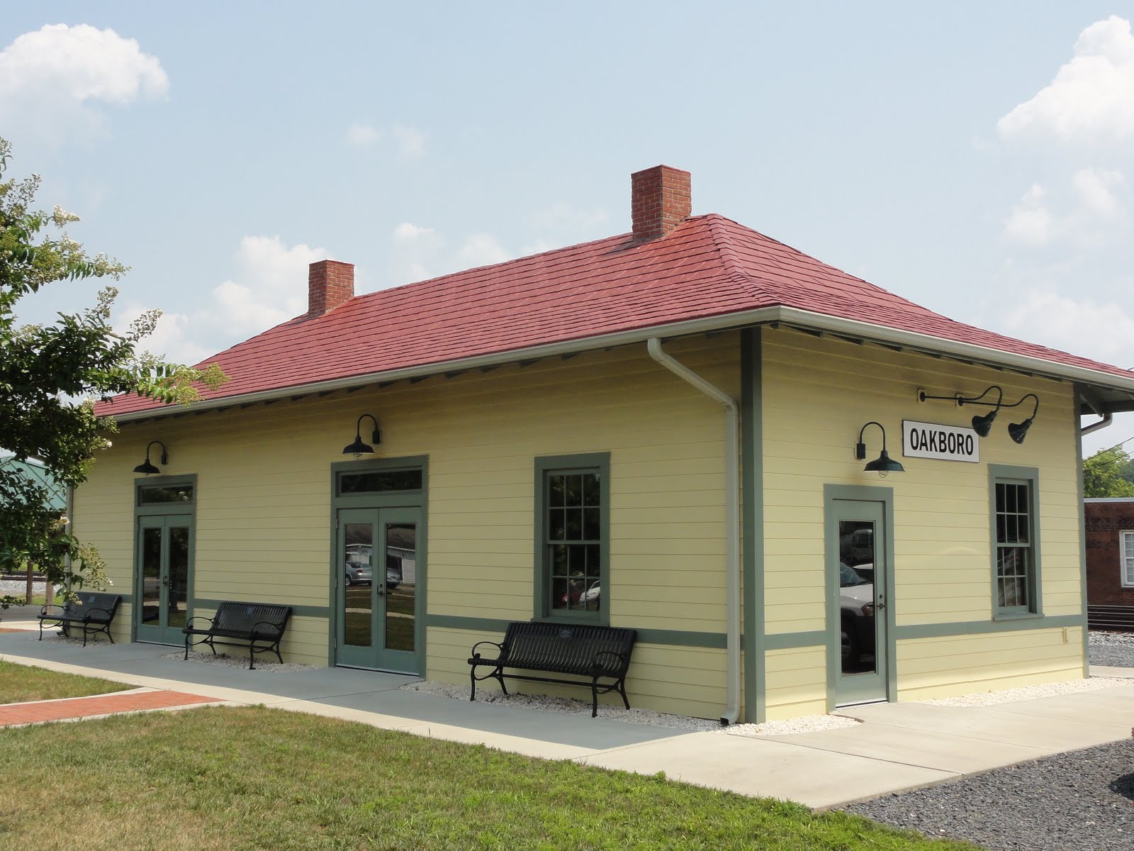 Andrew's Depot Oakboro, North Carolina Railroad Museum