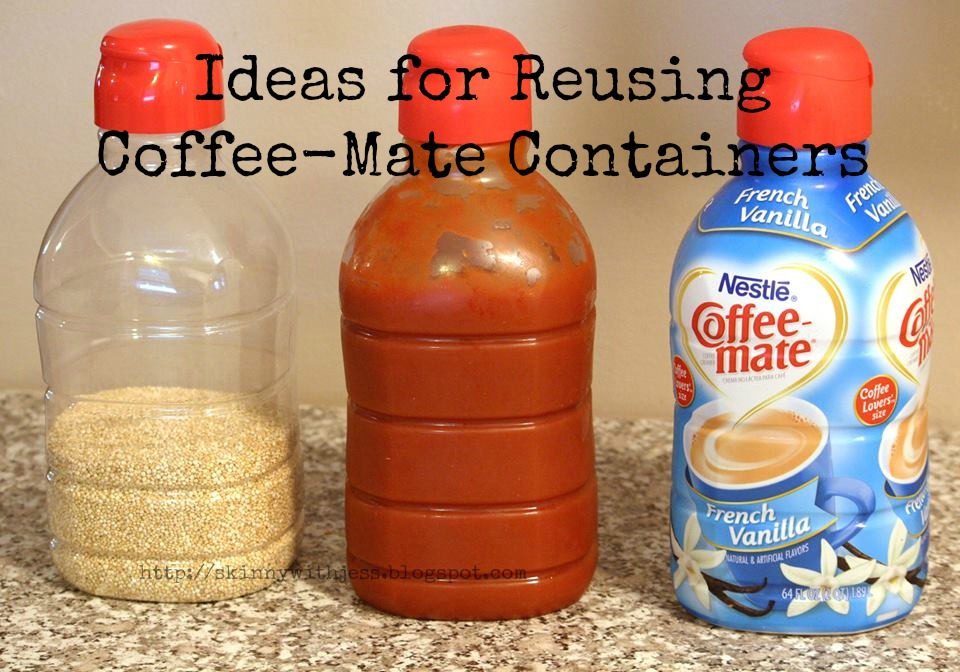 This is how we Mommy Ideas for Reusing CoffeeMate Containers