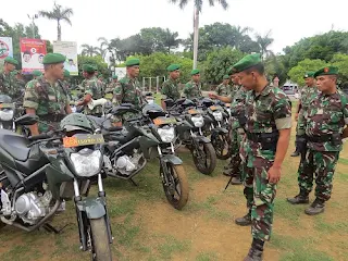 TNI Gelar Pasukan Pengamanan Pilkada 2015