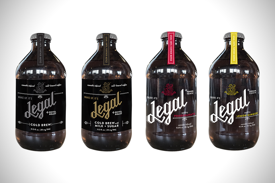 TODAYSHYPE Legal Marijuana Infused ColdBrew Coffee